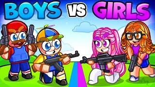 Boys vs Girls Roblox Rivals!