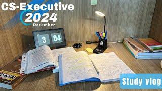 CS executive STUDY VLOG | productive night vlog | CS aspirant , 30 days to go