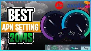 best 4G / 5G apn settings |  2022 | 20ms pubg,bgmi |android ios | CAESAR GAMING |0delay