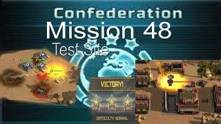 Art of war 3 confederation / AoW 3 : Mission 48 Test site