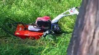 How to Use a Walk Behind Brush Mower - The Samurai Brush Cutter