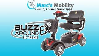 Buzzaround EX 4 Wheel Mobility Scooter - GB148D - Full Review with Outside Driving