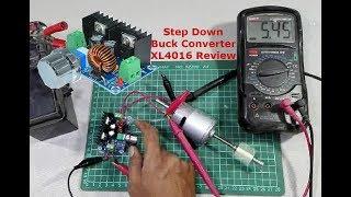 Review XL4016 Buck DC to DC Converter 8A - 300 Watt CC CV Step Down Buck Converter - Postbag 001