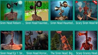 Siren Head Haunted,Siren Head Reborn,Scary Siren Head Mod,Siren Head Ep1,Siren Head Horror,The Siren