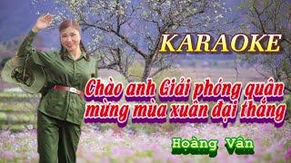 KARAOKE CHÀO ANH GIẢI PHÓNG QUÂN MỪNG MÙA XUÂN ĐẠI THẮNG | Hà Nguyệt Studio