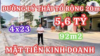 Mặt đường 20m đi bộ ra bãi biển Nha Trang mặt tiền kinh doanh thích hợp xây khách sạn,toà căn hộ