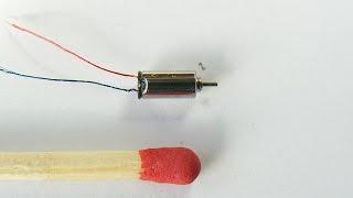 Micro electric motor inside. The smallest ever to buy ?