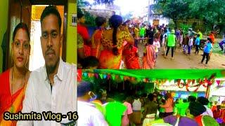 Sushmita Vlog - 16// Mansa Puja/ Village Festivals enjoyed All my Villagers....