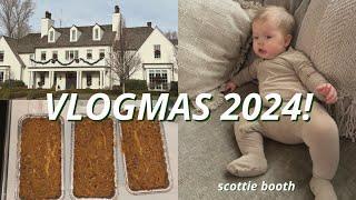 VLOGMAS 2024! coffee cakes, how/why we chose our daughter's name... & we are unhinged lol