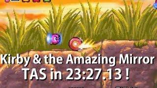 GBA Kirby & The Amazing Mirror in 23:27.12 (TAS)
