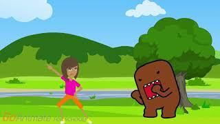 Dora Drops by at the River & Disrespects Domo / Grounded