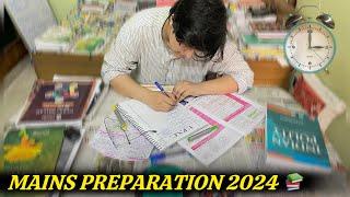 Mains preparation 2024 vlog*A day in life of a upsc aspirant after UPSC prelims 2024*study routine