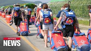 World Scout Jamboree continues with groups from 150 countries despite withdrawals of U.S., UK