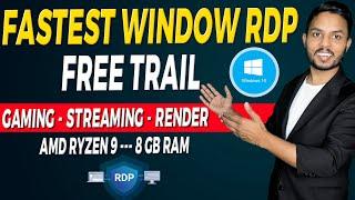 How to Create Fastest Window RDP in 2023 | Free Window RDP 2023 | RDP for Streaming, Gaming, Render
