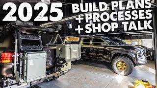 2025 Shop Talk, New Tacoma Wrap, My Build Processes, Updates, De-Overlanding The Tundra, LX570