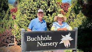 MrMaple and Momma Maple Make their first visit to Buchholz Nursery for their 50th Anniversary!