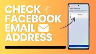 How To Check Facebook Email Address