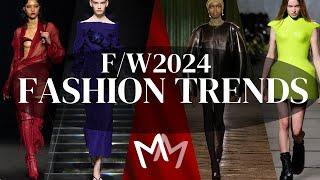 The Ultimate Fall/Winter 2024/2025 Trend Guide | Must-Have Styles & Runway Inspo