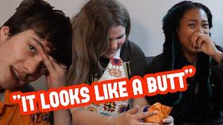 MICHELA DARKEYEBROWS AND CAITEES TRY BRITISH FOOD! (01/07/23)