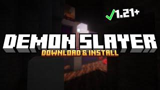 How To Install Demon Slayer Mod in Minecraft 1.21.4 (2024)