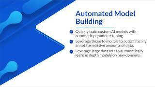 Automated AI Model Building with Clarifai's Easy to Use Training Tools