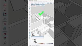 Sketchup Tricks Turn a 2D plan into a 3D architectural model in just TWO clicks! 