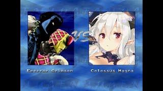 Winmugen - Emperor Crimson (1p) vs Colossus Magna (1p)