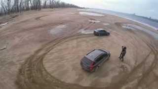 Lada Granta Sport + DJI F550 Hexacopter BlinkovFPV 4K