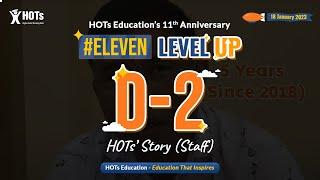 [HOTs' Story] D-2 to #ElevenLevelUp with our Staff Mr. Arifin!