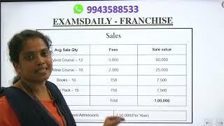 EXAMSDAILY Franchise Offer..!!!! Use This Opportunity Guys.!!! For More Details : Call - 9943588533