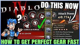 Diablo 4 - Best Max Rank Legendary Aspect & Greater Affix Gear Fast Farm Tricks - Season 4 Guide!