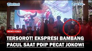 TERSOROT! Pundak Bambang Pacul Dipegang saat PDIP Bacakan Pemecatan Jokowi, Gibran Hingga Bobby