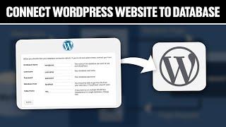 How To Connect WordPress Website To a Database 2024! (Full Tutorial)