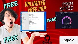 How to Create Free RDP from GitHub 2023-2024 | How to create own RDP #rdp