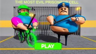 SECRET UPDATE -  BIKER BARRY'S PRISON RUN! OBBY #roblox