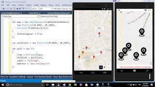 Using Maps with Xamarin Forms