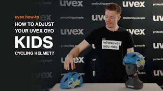 How to adjust your uvex oyo kids cycling helmet  | uvex how-to