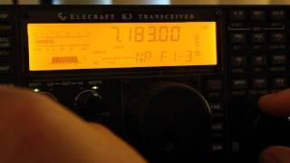 Elecraft K3 Noise Reduction Demonstration