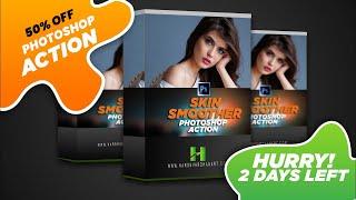 High-End Skin Retouching Photoshop-Skin Smoothing without Losing Texture-Free Photoshop Action