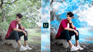 Lightroom Blue Tone Photo Editing | Lightroom Best Photo Editing 2025 | Lightroom Photo Editing