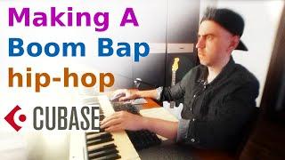 Making A Boom Bap hip-hop on CUBASE Live