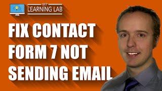 FIXED Contact Form 7 Not Sending Email | Contact Form 7 Tutorials Part 15
