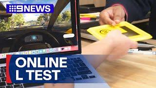 Learner drivers can earn L plate in online test | 9 News Australia