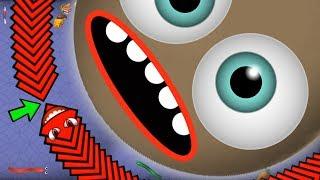 Worms Zone.io 001 Troll Hack Slither Snake With Best Score Top 1 Epic WormsZoneio Gameplay #02