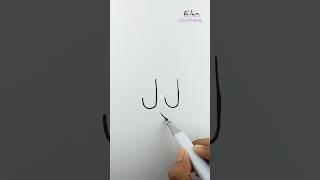 Allah name Arabic calligraphy with JJ️|| Allah calligraphy #allah #shortsviral #calligraphy #tiktok