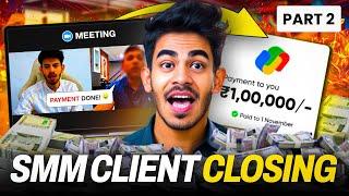 Earn Money with Social Media Agency Part -2 - Client Closing Trick SMMA | Aryan Tripathi