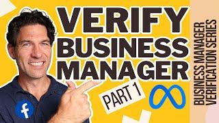 How to Verify Facebook Business Manager - (original method)