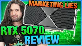 NVIDIA is Selling Lies | RTX 5070 Founders Edition Review & Benchmarks