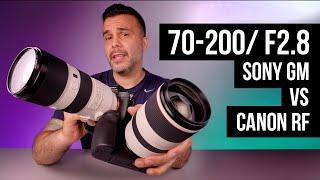 Canon RF 70-200 f2.8 vs Sony GM 70-200 f2.8 Review