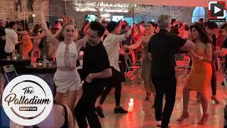 Natasha Tia y Jonathan. social dancing at Palladium Salsa Social Houston